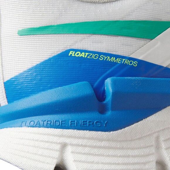 Reebok Mens FloatZig Symmetros Sneakers / White/Yellow